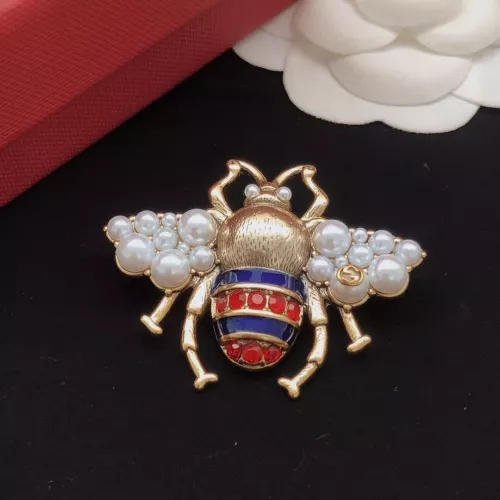 Cheap Gucci Brooches For Women #1337715 Replica Wholesale [$29.00 USD] [ITEM#1337715] on Replica Gucci Brooches