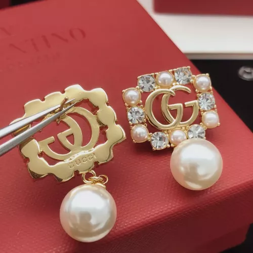 Cheap Gucci Earrings For Women #1337729 Replica Wholesale [$32.00 USD] [ITEM#1337729] on Replica Gucci Earrings