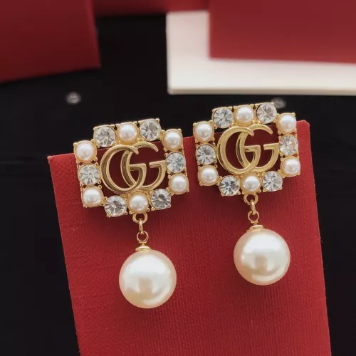 Cheap Gucci Earrings For Women #1337729 Replica Wholesale [$32.00 USD] [ITEM#1337729] on Replica Gucci Earrings