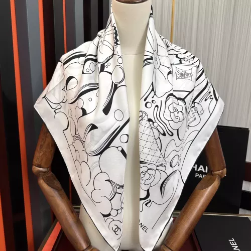 Cheap Chanel Silk Squares #1337823 Replica Wholesale [$52.00 USD] [ITEM#1337823] on Replica Chanel Scarves