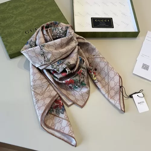Cheap Gucci Silk Squares #1338007 Replica Wholesale [$52.00 USD] [ITEM#1338007] on Replica Gucci Scarf