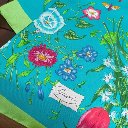 Cheap Gucci Silk Squares #1338021 Replica Wholesale [$64.00 USD] [ITEM#1338021] on Replica Gucci Scarf