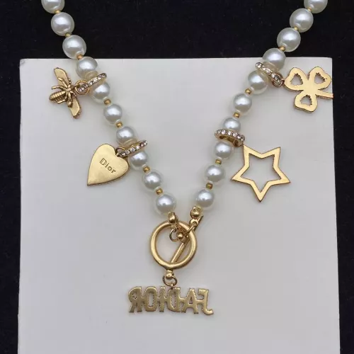Cheap Christian Dior Necklaces For Women #1338202 Replica Wholesale [$34.00 USD] [ITEM#1338202] on Replica Christian Dior Necklaces