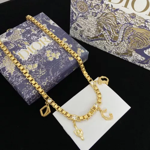 Cheap Christian Dior Necklaces #1338234 Replica Wholesale [$29.00 USD] [ITEM#1338234] on Replica Christian Dior Necklaces