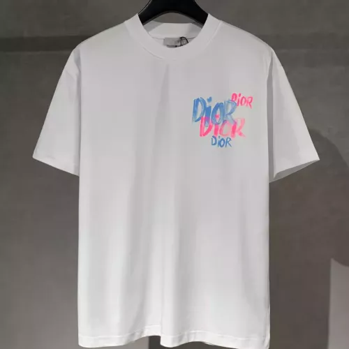 Cheap Christian Dior T-Shirts Short Sleeved For Unisex #1338331 Replica Wholesale [$42.00 USD] [ITEM#1338331] on Replica Christian Dior T-Shirts