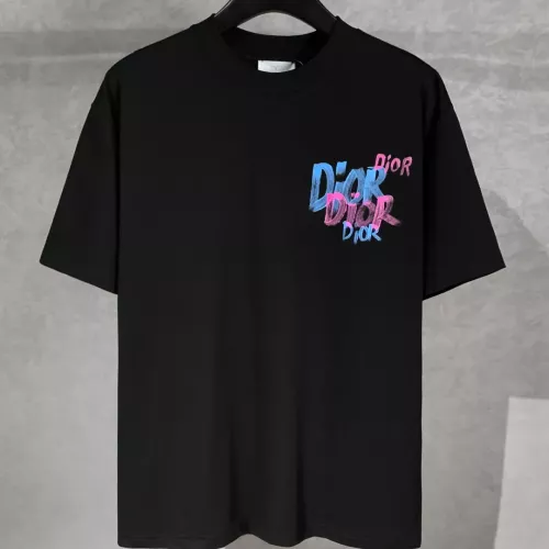Cheap Christian Dior T-Shirts Short Sleeved For Unisex #1338332 Replica Wholesale [$42.00 USD] [ITEM#1338332] on Replica Christian Dior T-Shirts