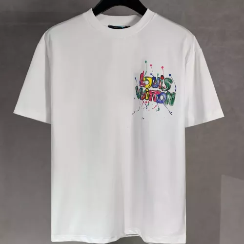 Cheap Louis Vuitton LV T-Shirts Short Sleeved For Unisex #1338336 Replica Wholesale [$42.00 USD] [ITEM#1338336] on Replica Louis Vuitton LV T-Shirts