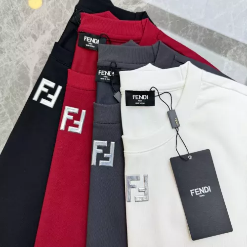 Cheap Fendi T-Shirts Short Sleeved For Men #1338358 Replica Wholesale [$85.00 USD] [ITEM#1338358] on Replica Fendi T-Shirts