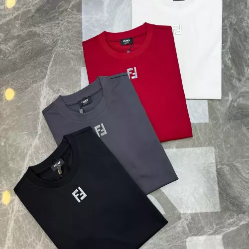 Cheap Fendi T-Shirts Short Sleeved For Men #1338358 Replica Wholesale [$85.00 USD] [ITEM#1338358] on Replica Fendi T-Shirts