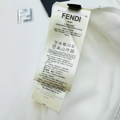 Cheap Fendi T-Shirts Short Sleeved For Men #1338358 Replica Wholesale [$85.00 USD] [ITEM#1338358] on Replica Fendi T-Shirts