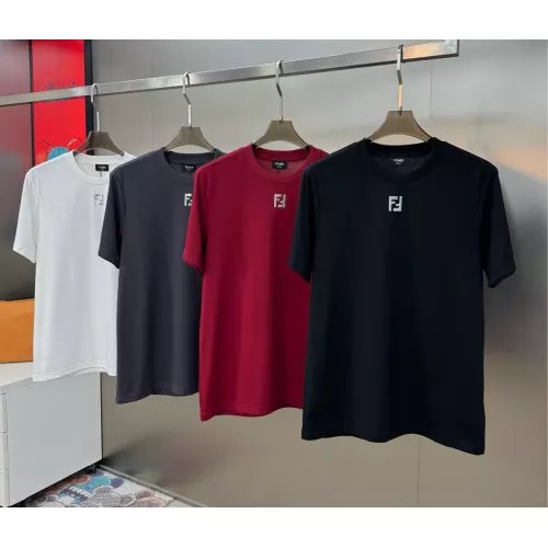 Cheap Fendi T-Shirts Short Sleeved For Men #1338359 Replica Wholesale [$85.00 USD] [ITEM#1338359] on Replica Fendi T-Shirts