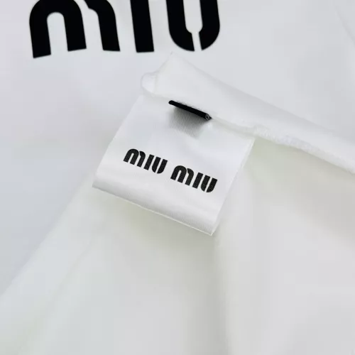 Cheap MIU MIU T-Shirts Short Sleeved For Men #1338366 Replica Wholesale [$92.00 USD] [ITEM#1338366] on Replica MIU MIU T-Shirts