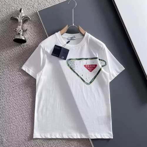 Prada T-Shirts Short Sleeved For Men #1338385
