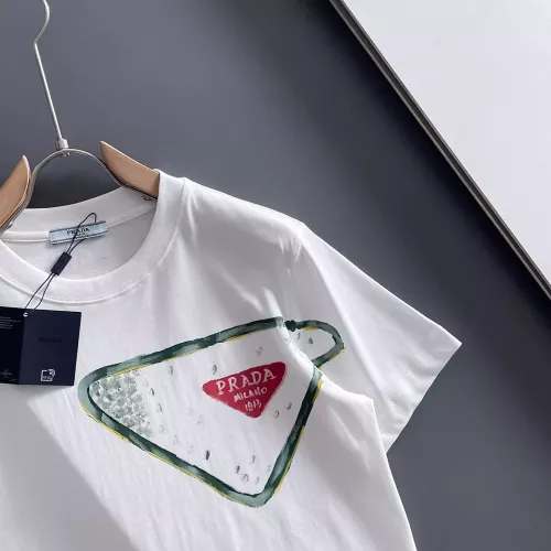 Cheap Prada T-Shirts Short Sleeved For Men #1338385 Replica Wholesale [$85.00 USD] [ITEM#1338385] on Replica Prada T-Shirts
