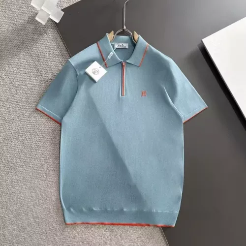 Cheap Hermes T-Shirts Short Sleeved For Men #1338398 Replica Wholesale [$68.00 USD] [ITEM#1338398] on Replica Hermes T-Shirts