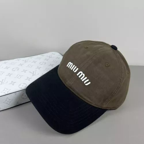 Cheap MIU MIU Caps #1338428 Replica Wholesale [$25.00 USD] [ITEM#1338428] on Replica MIU MIU Caps