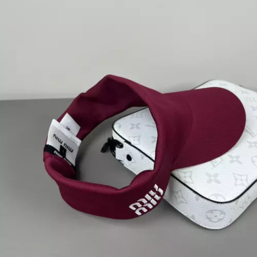 Cheap MIU MIU Caps #1338499 Replica Wholesale [$32.00 USD] [ITEM#1338499] on Replica MIU MIU Caps