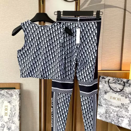 Cheap Christian Dior Yoga Tracksuits Long Sleeved For Women #1338523 Replica Wholesale [$40.00 USD] [ITEM#1338523] on Replica Christian Dior Tracksuits