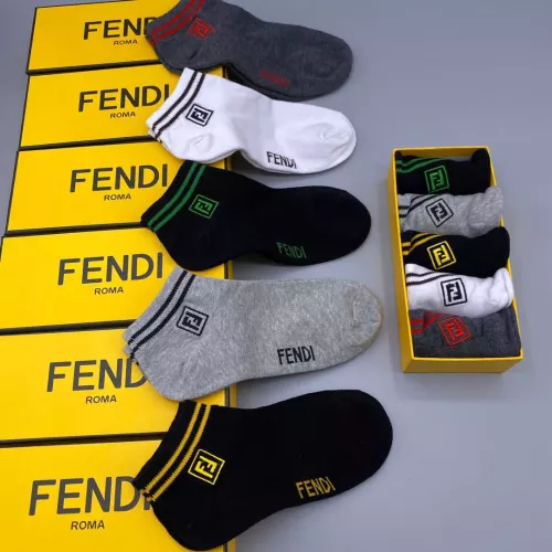 Cheap Fendi Socks #1338617 Replica Wholesale [$27.00 USD] [ITEM#1338617] on Replica Fendi Socks