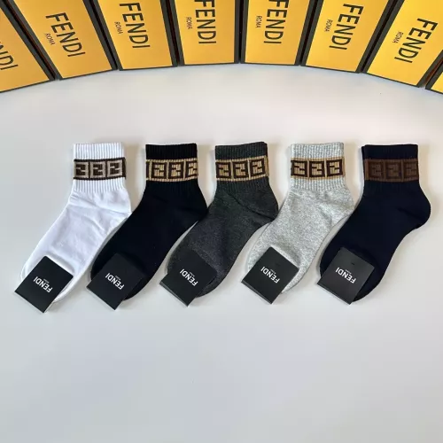 Cheap Fendi Socks #1338618 Replica Wholesale [$27.00 USD] [ITEM#1338618] on Replica Fendi Socks