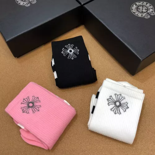 Cheap Chrome Hearts Socks #1338622 Replica Wholesale [$29.00 USD] [ITEM#1338622] on Replica Chrome Hearts Socks