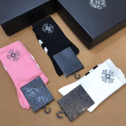Cheap Chrome Hearts Socks #1338622 Replica Wholesale [$29.00 USD] [ITEM#1338622] on Replica Chrome Hearts Socks