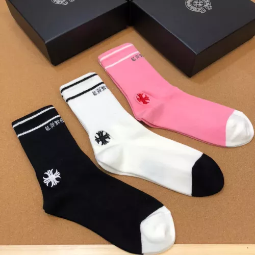 Cheap Chrome Hearts Socks #1338623 Replica Wholesale [$29.00 USD] [ITEM#1338623] on Replica Chrome Hearts Socks