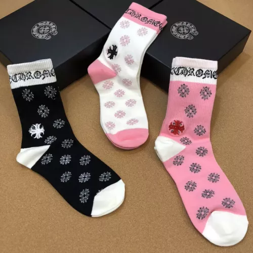 Cheap Chrome Hearts Socks #1338624 Replica Wholesale [$29.00 USD] [ITEM#1338624] on Replica Chrome Hearts Socks