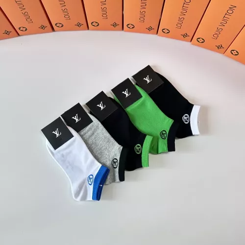 Cheap Louis Vuitton LV Socks #1338633 Replica Wholesale [$27.00 USD] [ITEM#1338633] on Replica Louis Vuitton LV Socks