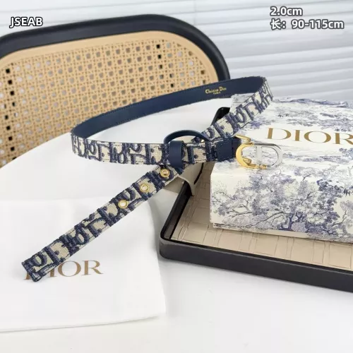 Cheap Christian Dior AAA Quality Belts In 2.0cm For Women #1338918 Replica Wholesale [$48.00 USD] [ITEM#1338918] on Replica Christian Dior AAA Quality Belts
