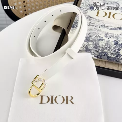 Cheap Christian Dior AAA Quality Belts In 2.0cm For Women #1338919 Replica Wholesale [$48.00 USD] [ITEM#1338919] on Replica Christian Dior AAA Quality Belts