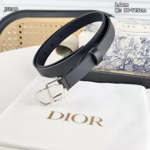 Cheap Christian Dior AAA Quality Belts In 2.0cm For Women #1338920 Replica Wholesale [$48.00 USD] [ITEM#1338920] on Replica Christian Dior AAA Quality Belts