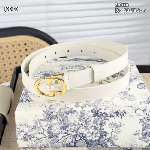 Cheap Christian Dior AAA Quality Belts In 2.0cm For Women #1338921 Replica Wholesale [$48.00 USD] [ITEM#1338921] on Replica Christian Dior AAA Quality Belts