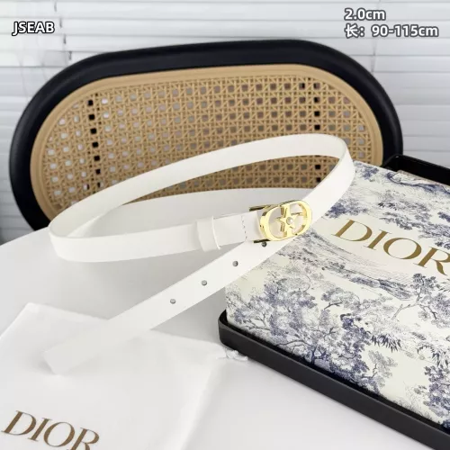 Cheap Christian Dior AAA Quality Belts In 2.0cm For Women #1338925 Replica Wholesale [$48.00 USD] [ITEM#1338925] on Replica Christian Dior AAA Quality Belts
