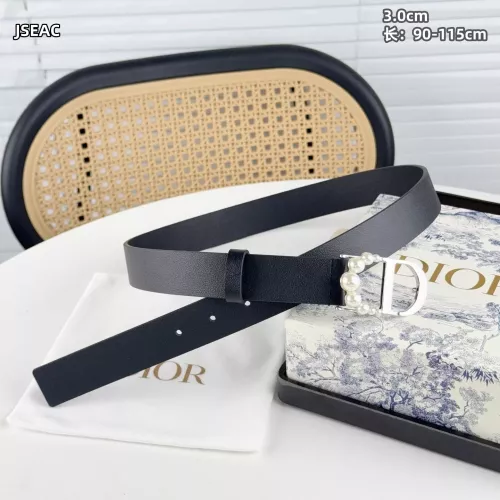 Cheap Christian Dior AAA Quality Belts In 3.0cm For Women #1338930 Replica Wholesale [$52.00 USD] [ITEM#1338930] on Replica Christian Dior AAA Quality Belts