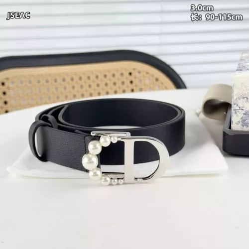 Cheap Christian Dior AAA Quality Belts In 3.0cm For Women #1338930 Replica Wholesale [$52.00 USD] [ITEM#1338930] on Replica Christian Dior AAA Quality Belts