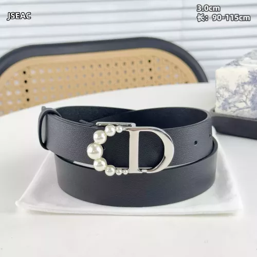 Cheap Christian Dior AAA Quality Belts In 3.0cm For Women #1338930 Replica Wholesale [$52.00 USD] [ITEM#1338930] on Replica Christian Dior AAA Quality Belts