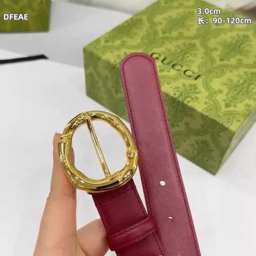 Cheap Gucci AAA Quality Belts In 3.0cm For Women #1339025 Replica Wholesale [$60.00 USD] [ITEM#1339025] on Replica Gucci AAA Quality Belts