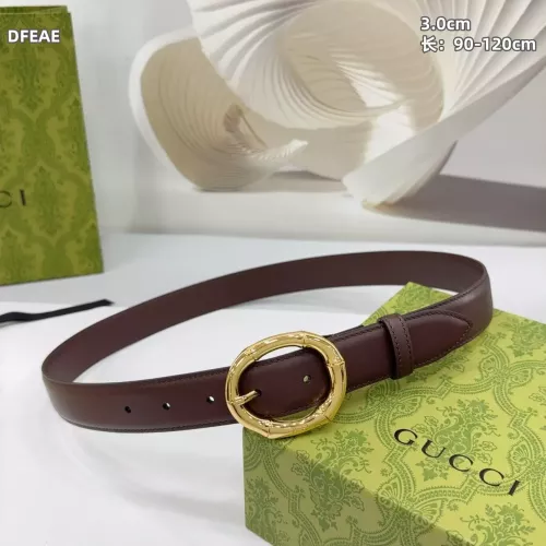 Cheap Gucci AAA Quality Belts In 3.0cm For Women #1339026 Replica Wholesale [$60.00 USD] [ITEM#1339026] on Replica Gucci AAA Quality Belts