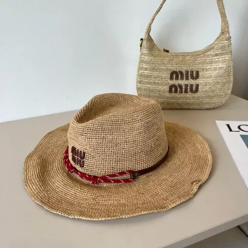 Cheap MIU MIU Caps #1339108 Replica Wholesale [$68.00 USD] [ITEM#1339108] on Replica MIU MIU Caps