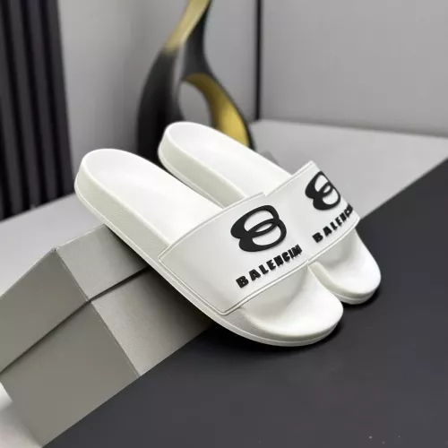 Cheap Balenciaga Slippers For Men #1339313 Replica Wholesale [$64.00 USD] [ITEM#1339313] on Replica Balenciaga Slippers