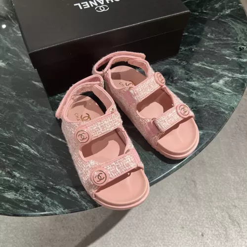 Cheap Chanel Kids' Shoes For Kids #1339380 Replica Wholesale [$64.00 USD] [ITEM#1339380] on Replica Chanel Kids' Shoes