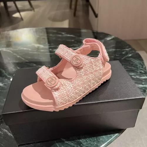 Cheap Chanel Kids' Shoes For Kids #1339380 Replica Wholesale [$64.00 USD] [ITEM#1339380] on Replica Chanel Kids' Shoes