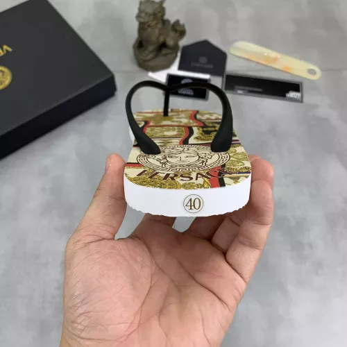 Cheap Versace Slippers For Men #1339567 Replica Wholesale [$48.00 USD] [ITEM#1339567] on Replica Versace Slippers