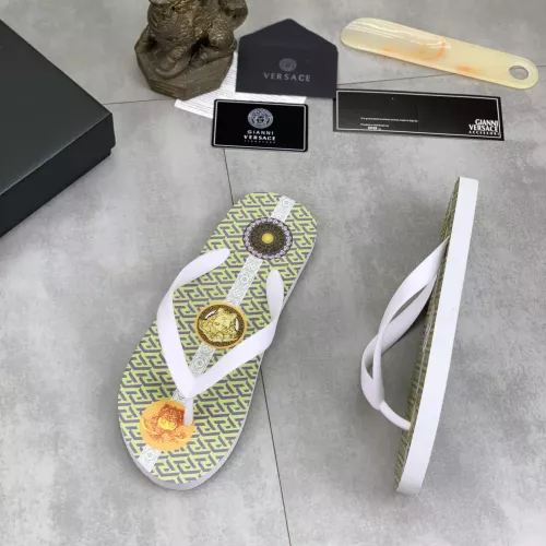 Cheap Versace Slippers For Men #1339570 Replica Wholesale [$48.00 USD] [ITEM#1339570] on Replica Versace Slippers