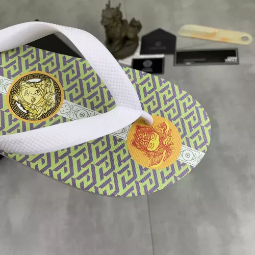 Cheap Versace Slippers For Men #1339570 Replica Wholesale [$48.00 USD] [ITEM#1339570] on Replica Versace Slippers