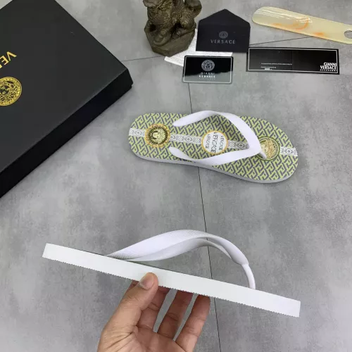 Cheap Versace Slippers For Men #1339570 Replica Wholesale [$48.00 USD] [ITEM#1339570] on Replica Versace Slippers