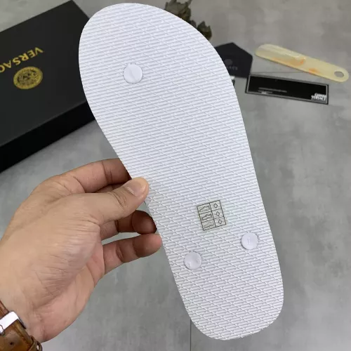 Cheap Versace Slippers For Men #1339570 Replica Wholesale [$48.00 USD] [ITEM#1339570] on Replica Versace Slippers
