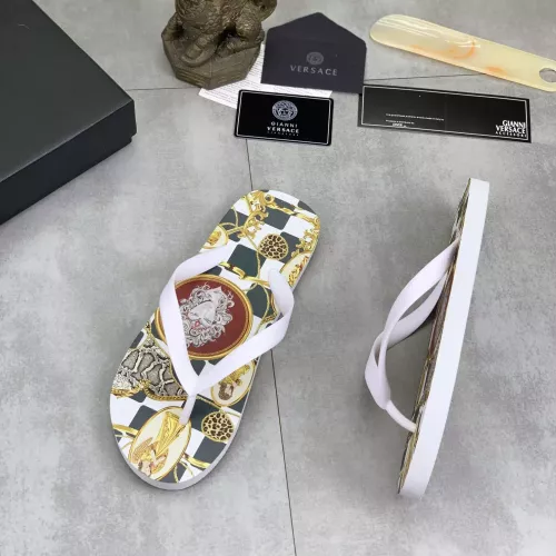 Cheap Versace Slippers For Men #1339572 Replica Wholesale [$48.00 USD] [ITEM#1339572] on Replica Versace Slippers