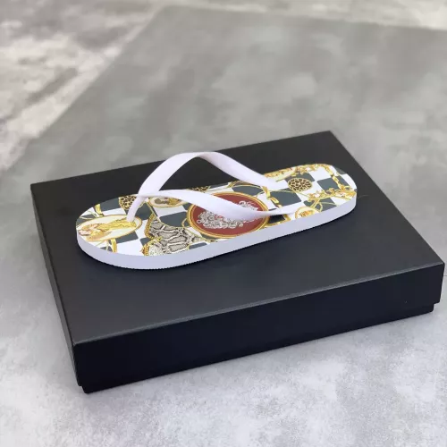 Cheap Versace Slippers For Men #1339572 Replica Wholesale [$48.00 USD] [ITEM#1339572] on Replica Versace Slippers